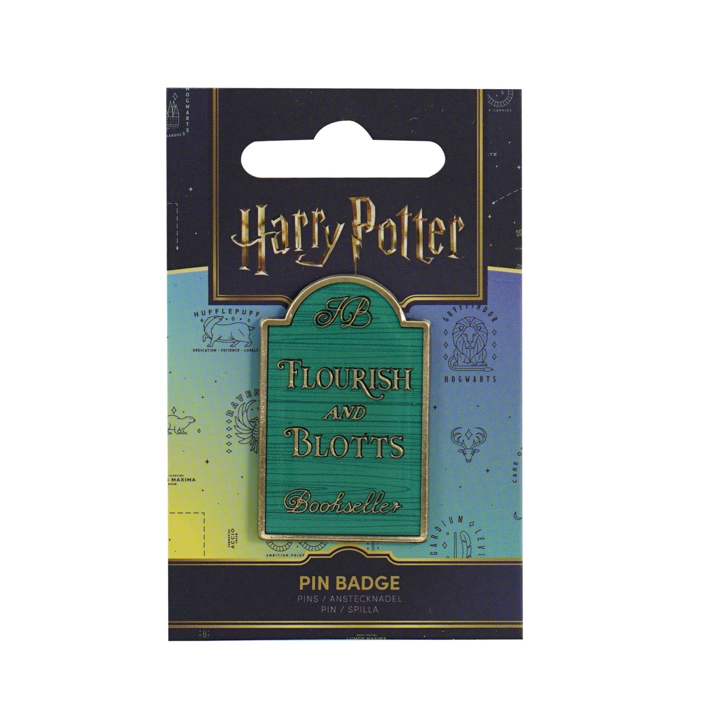Pin Badge - Harry Potter (Flourish and Blotts)