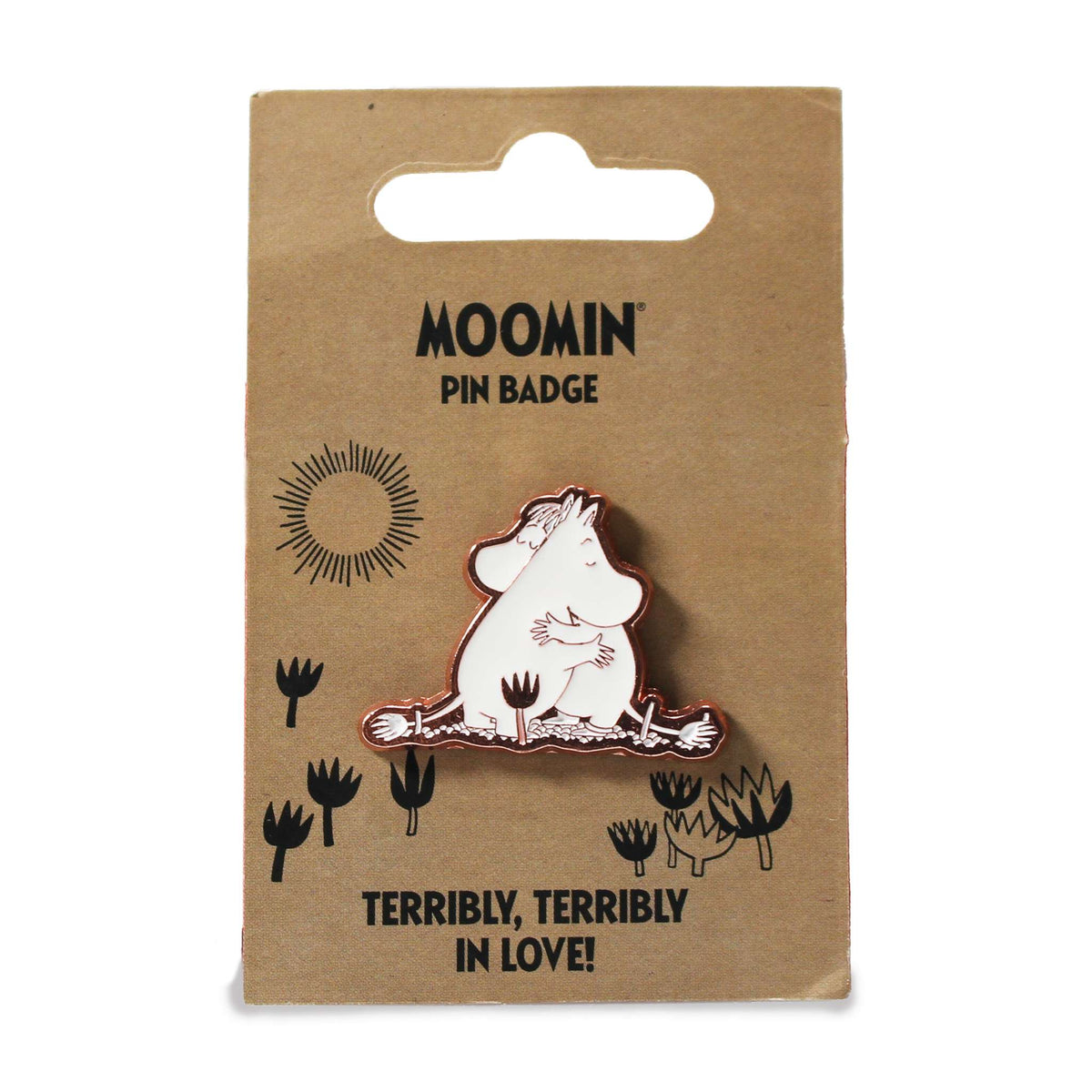 Moomin Hug Enamel Pin Badge