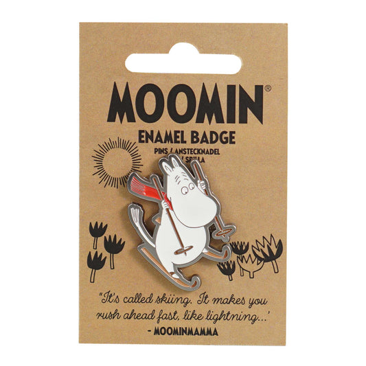 Pin Badge Enamel - Moomin (Winter)