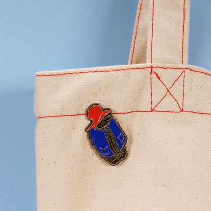 Paddington Bear Full-Length Enamel Pin Badge