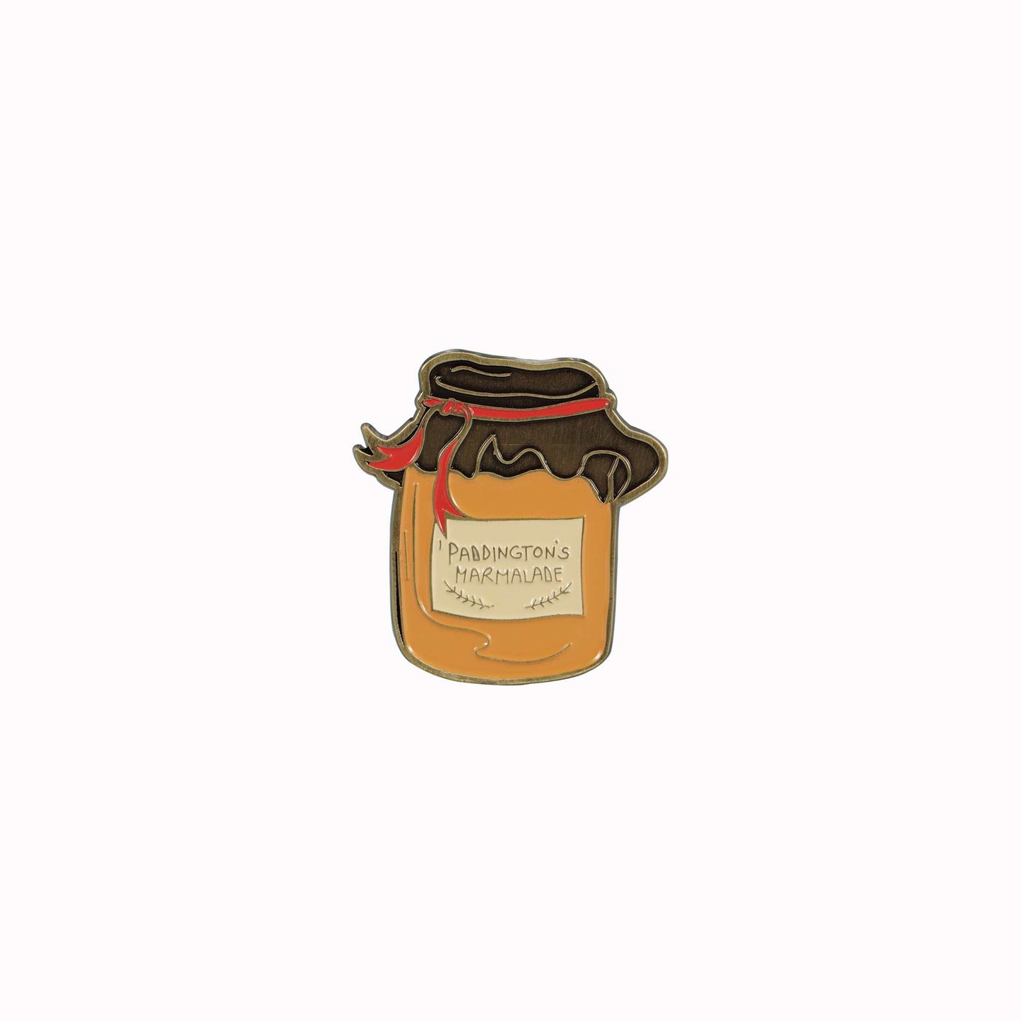 Paddington Bear Marmalade Jar Enamel Pin Badge