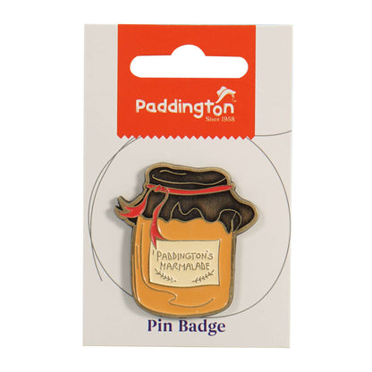 Paddington Bear Marmalade Jar Enamel Pin Badge