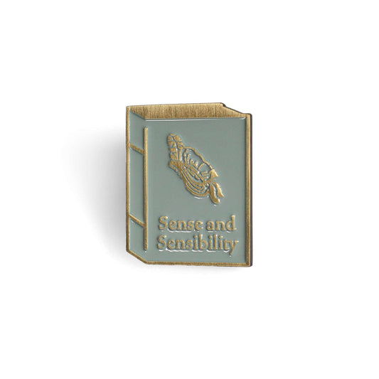 Jane Austen Sense & Sensibility Pin Badge from Pulteney Press