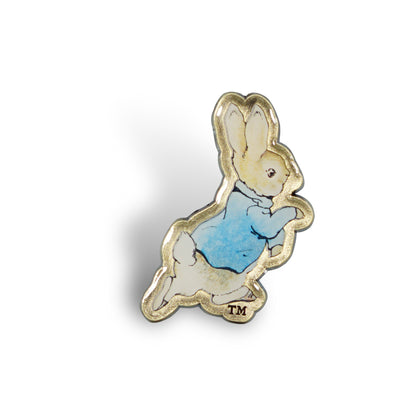 Peter Rabbit Running Enamel Pin Badge