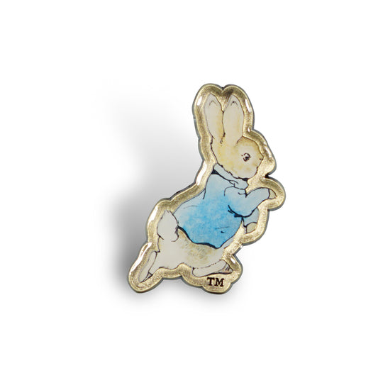 Pin Badge - Peter Rabbit (Running)