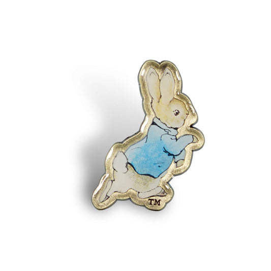 Pin Badge - Peter Rabbit (Running)