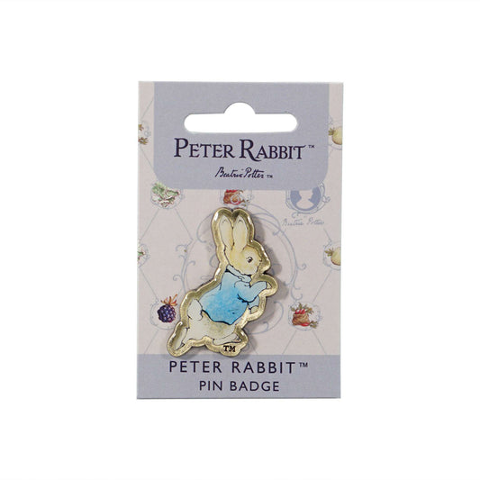 Peter Rabbit Running Enamel Pin Badge