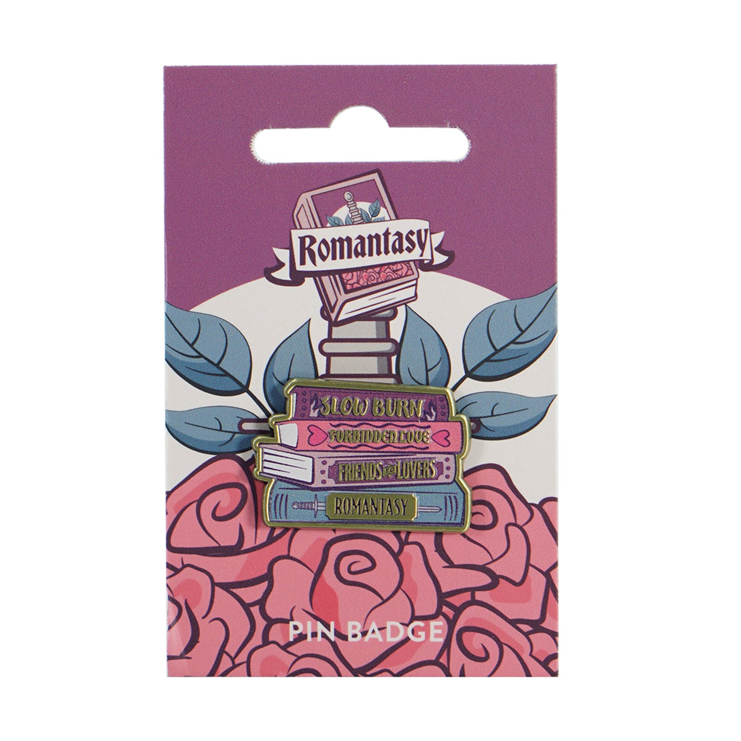 Romantasy Pin Badge From Pulteney Press