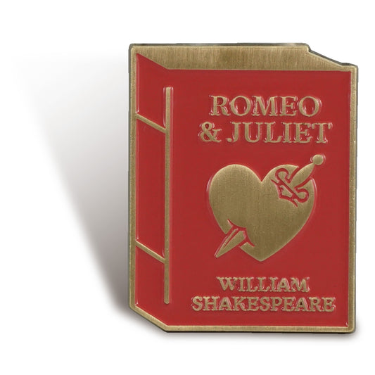 Shakespeare Romeo and Juliet Enamel Pin