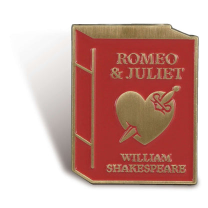Shakespeare Romeo and Juliet Enamel Pin