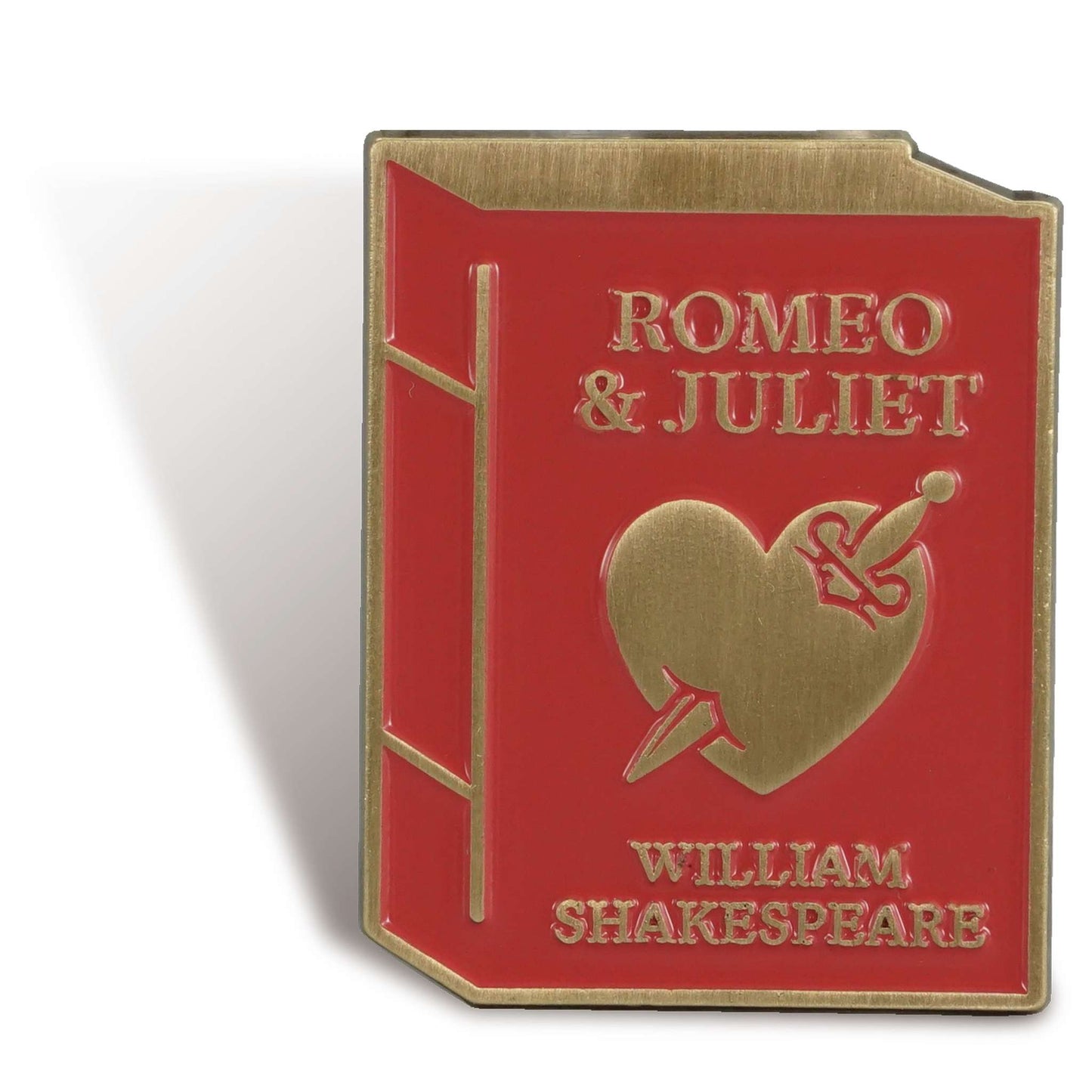Shakespeare Romeo and Juliet Enamel Pin