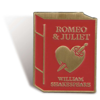 Shakespeare Romeo and Juliet Enamel Pin