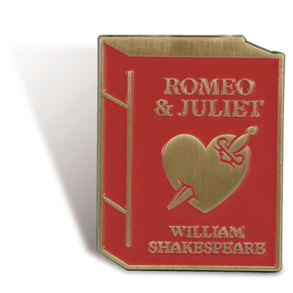 Shakespeare Romeo and Juliet Enamel Pin