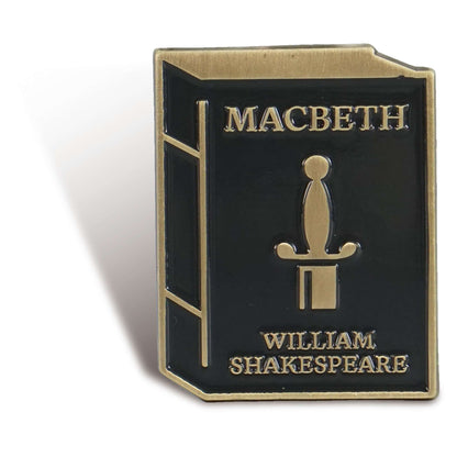 Shakespeare Macbeth Dagger Enamel Pin Badge