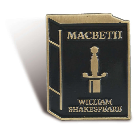 Shakespeare Macbeth Dagger Enamel Pin Badge