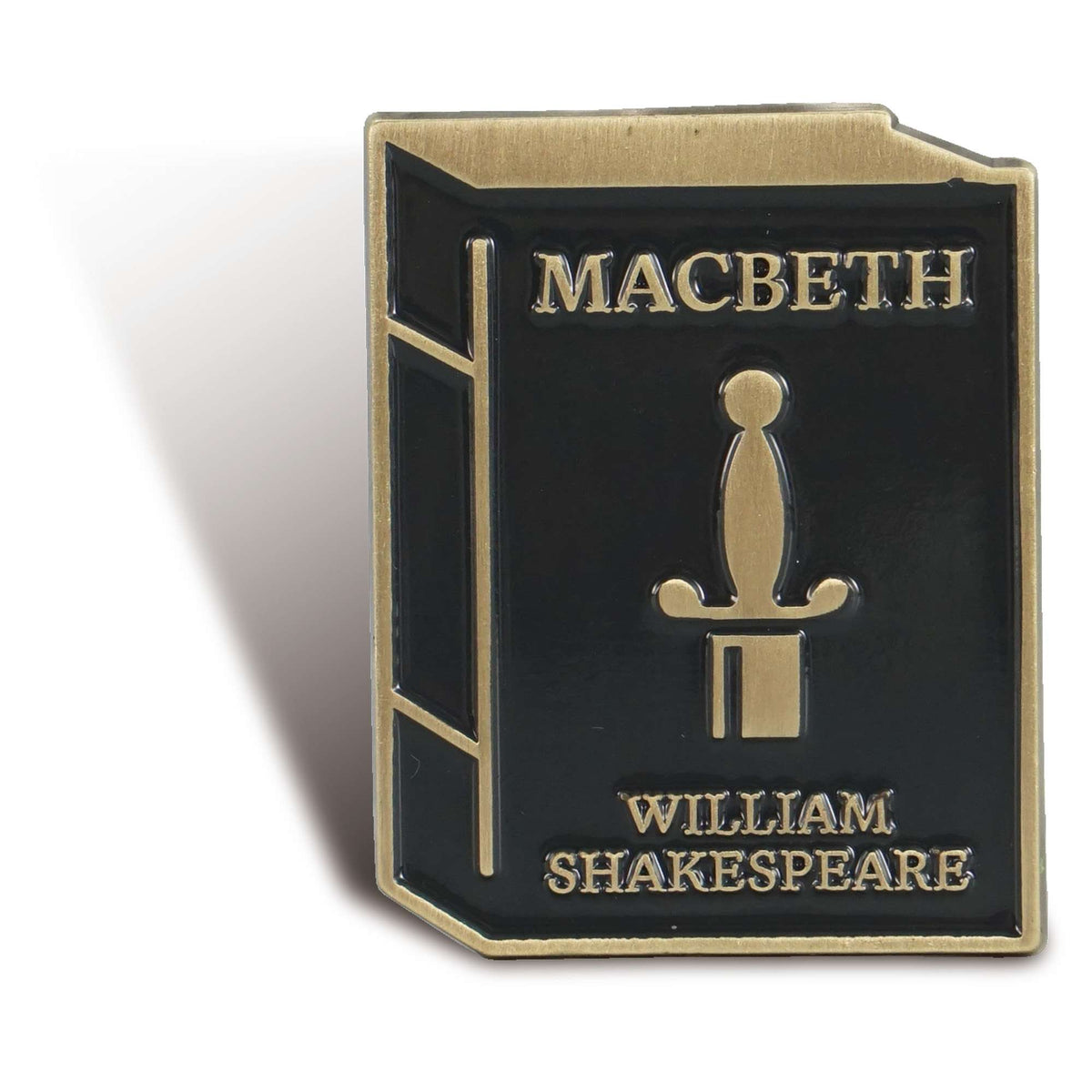 Shakespeare Macbeth Dagger Enamel Pin Badge