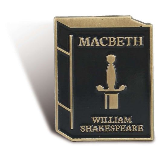Shakespeare Macbeth Dagger Enamel Pin Badge