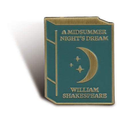Shakespeare Midsummer Night Enamel Pin Badge