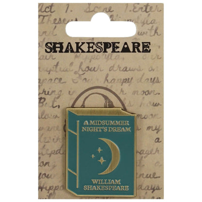 Shakespeare Midsummer Night Enamel Pin Badge