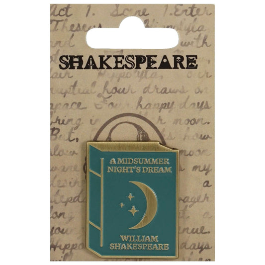 Shakespeare Midsummer Night Enamel Pin Badge