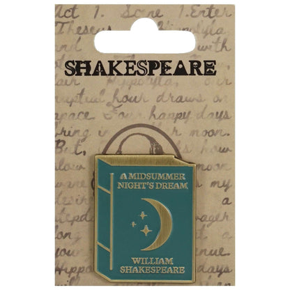 Shakespeare Midsummer Night Enamel Pin Badge