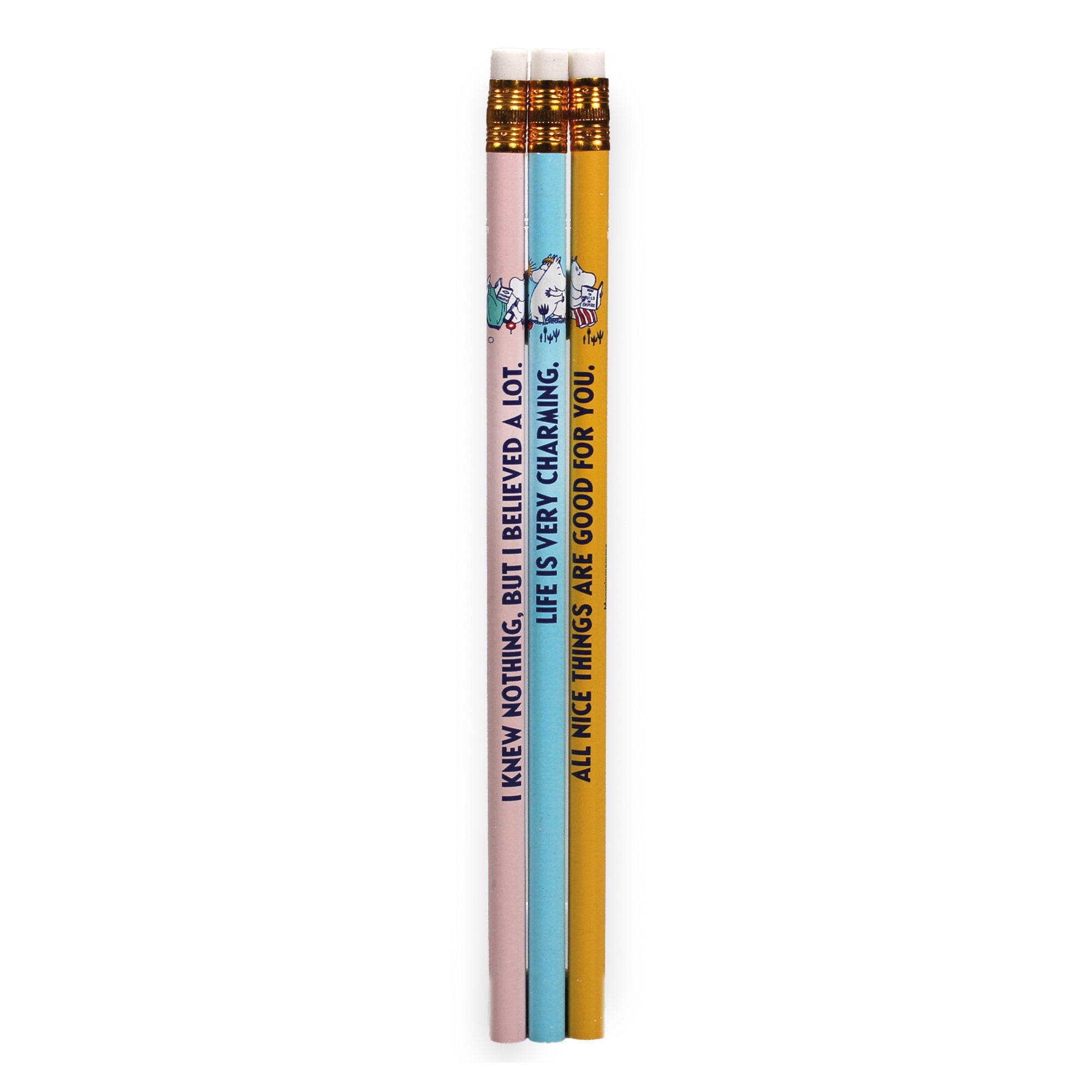 Pencils Set of 3 Boxed - Moomin