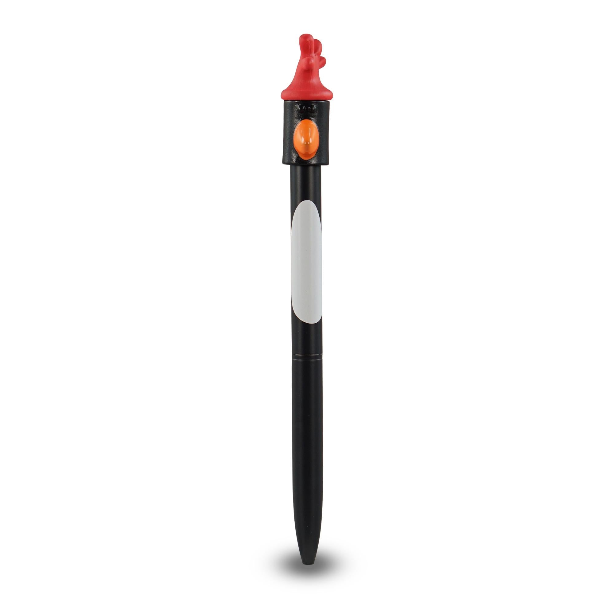 Pen Metal 3D Shaped Topper - Wallace & Gromit (Feathers)