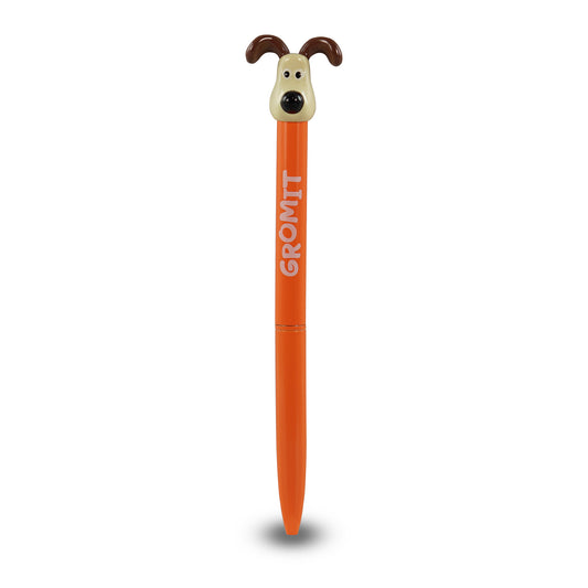 Wallace & Gromit 'Gromit' Metal Pen with 3D Topper