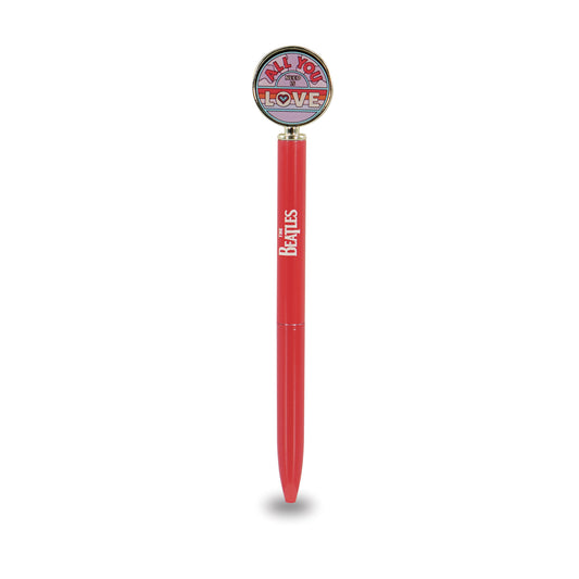 The Beatles All You Need Is Love Metal Topped Pen