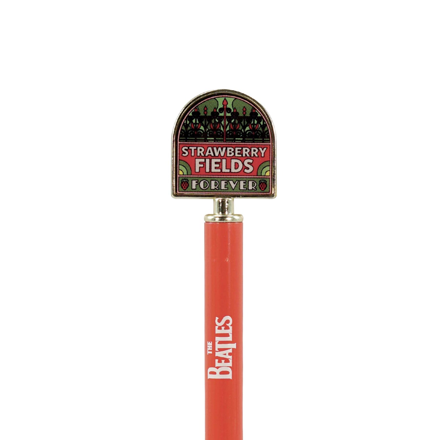 The Beatles Strawberry Fields Metal Topped Pen