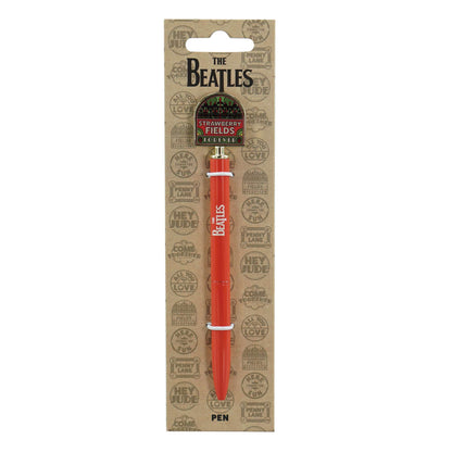The Beatles Strawberry Fields Metal Topped Pen