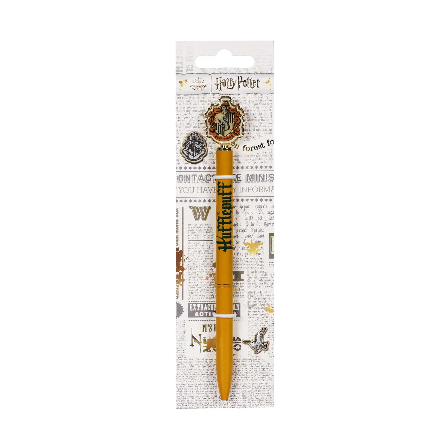 Pen Metal 2D Topper - Harry Potter (Hufflepuff)