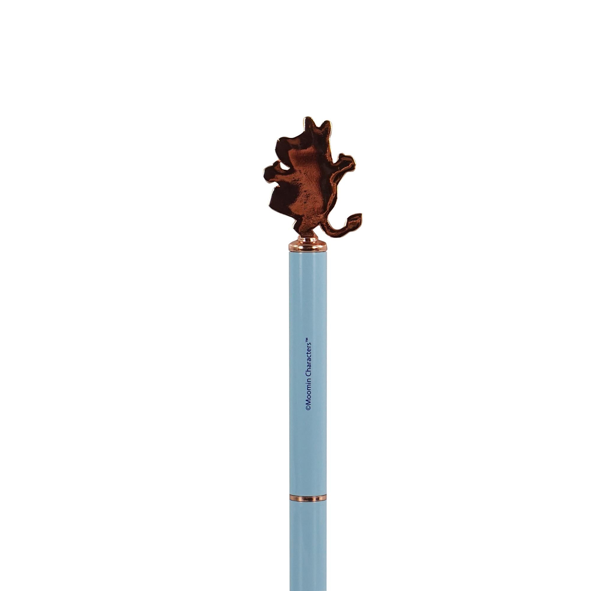 Pen Metal 2D Topper - Moomin (Moomintroll) Blue