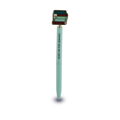Pen Metal 2D Topper - Pulteney Press  (Quiet In The Library)