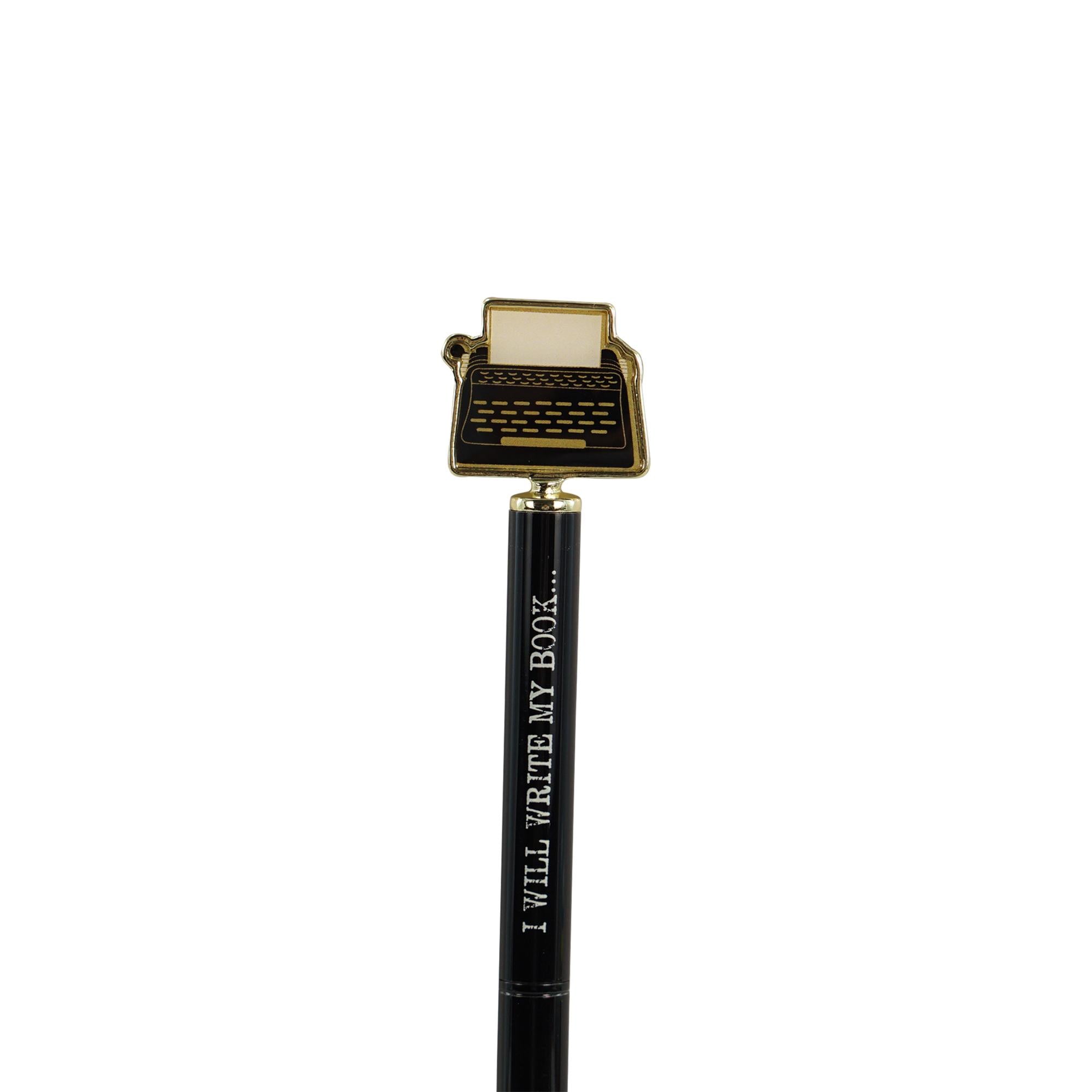Pen Metal 2D Topper - Pulteney Press  (I Will Write My Book)