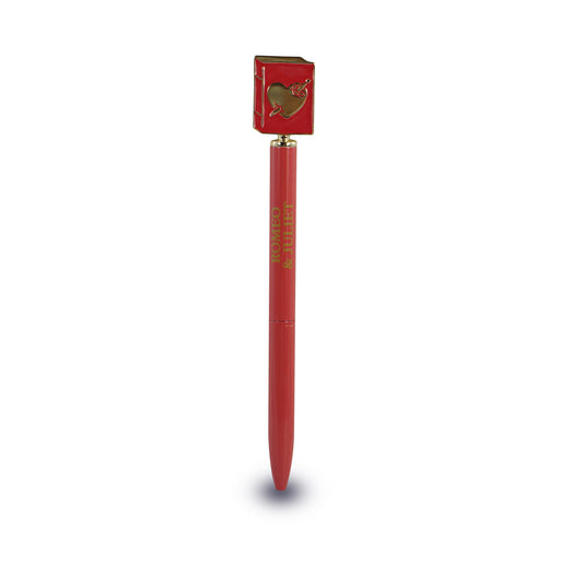 Shakespeare Romeo and Juliet Heart Topper Pen