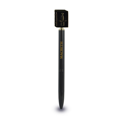 Shakespeare Macbeth Dagger Topper Metal Pen