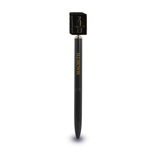 Shakespeare Macbeth Dagger Topper Metal Pen