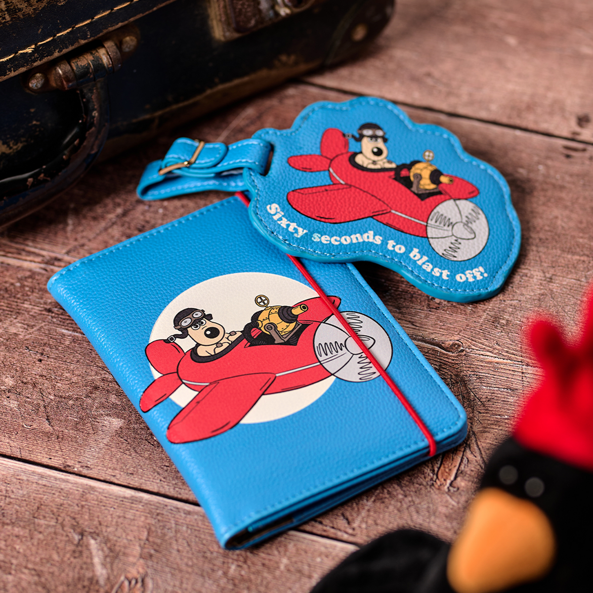 Wallace & Gromit 'Gromit' Passport Wallet