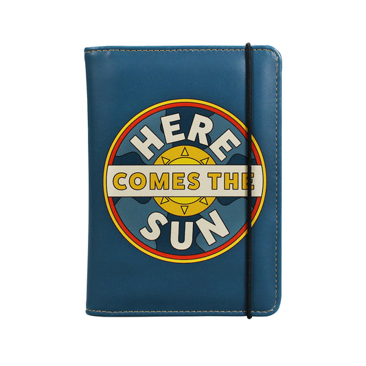 The Beatles Here Comes the Sun PU Passport Wallet