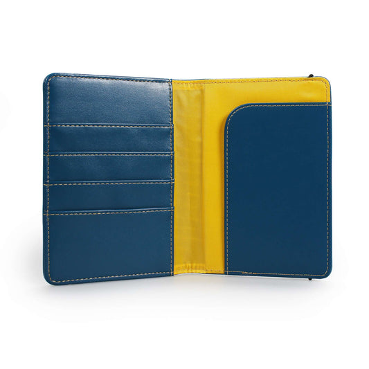 The Beatles Here Comes the Sun PU Passport Wallet