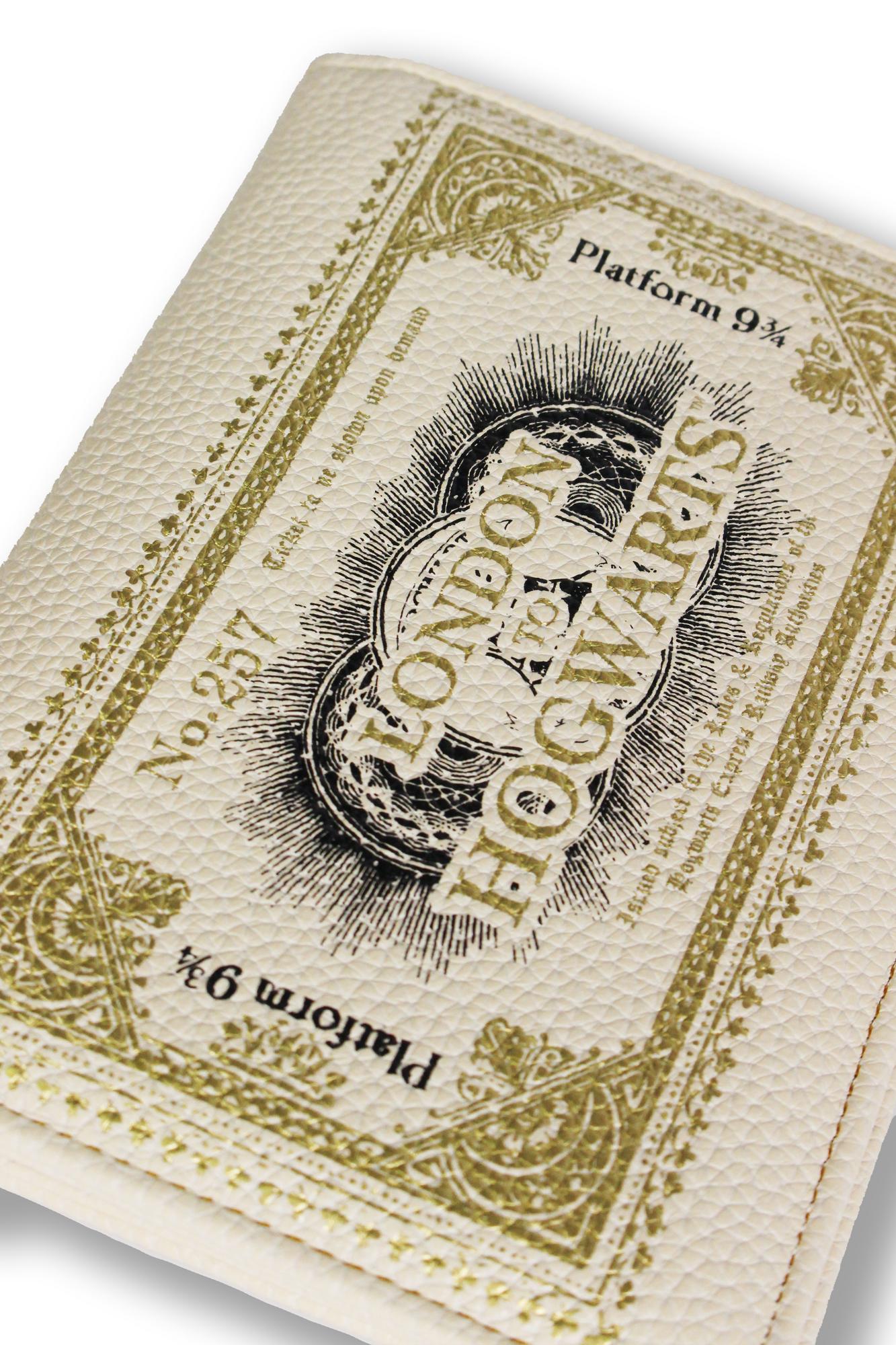Passport Holder - Harry Potter (London to Hogwarts Ticket)