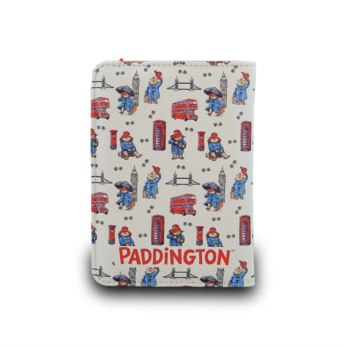 Paddington Bear London Faux Leather Passport Wallet
