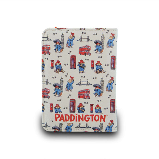 Paddington Bear London Faux Leather Passport Wallet