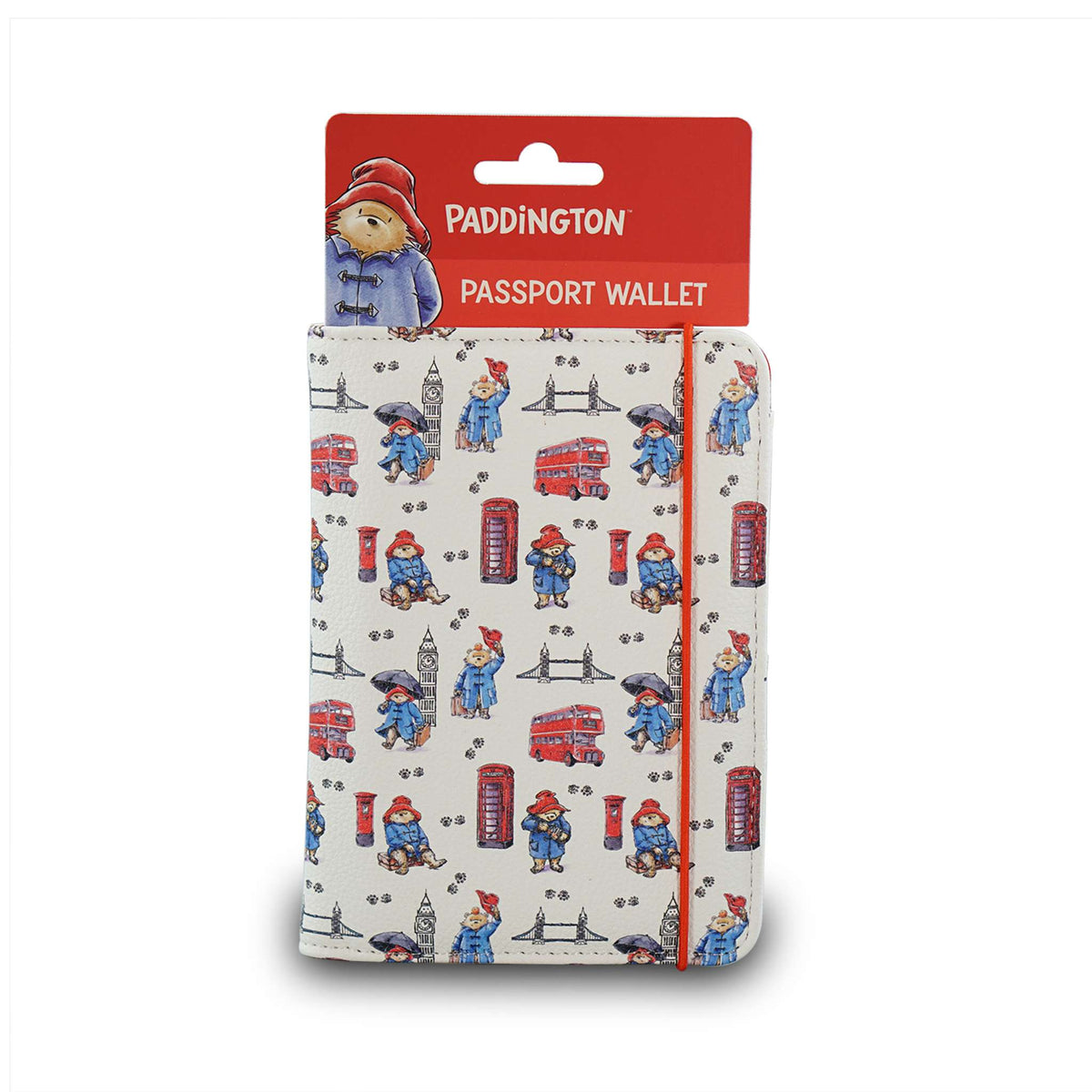 Paddington Bear London Faux Leather Passport Wallet