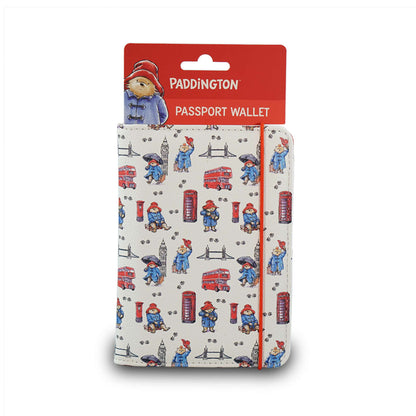 Paddington Bear London Faux Leather Passport Wallet