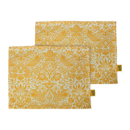William Morris Strawberry Thief Quince Set of 2 Placemats