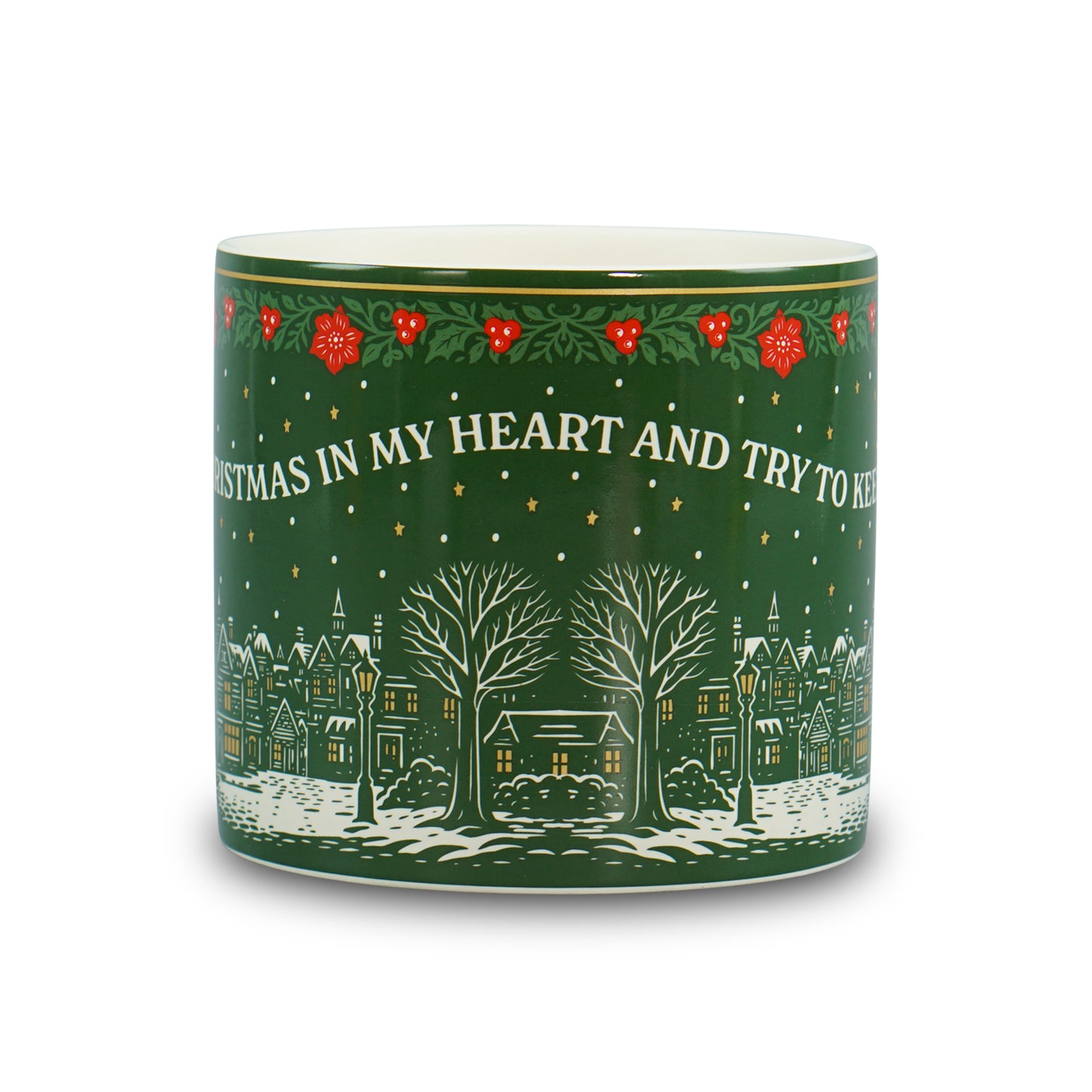 Ceramic Pot (10cm) - A Christmas Carol