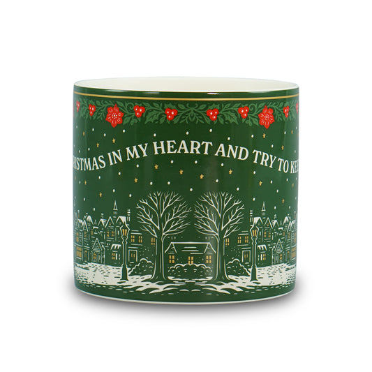 Ceramic Pot (10cm) - A Christmas Carol