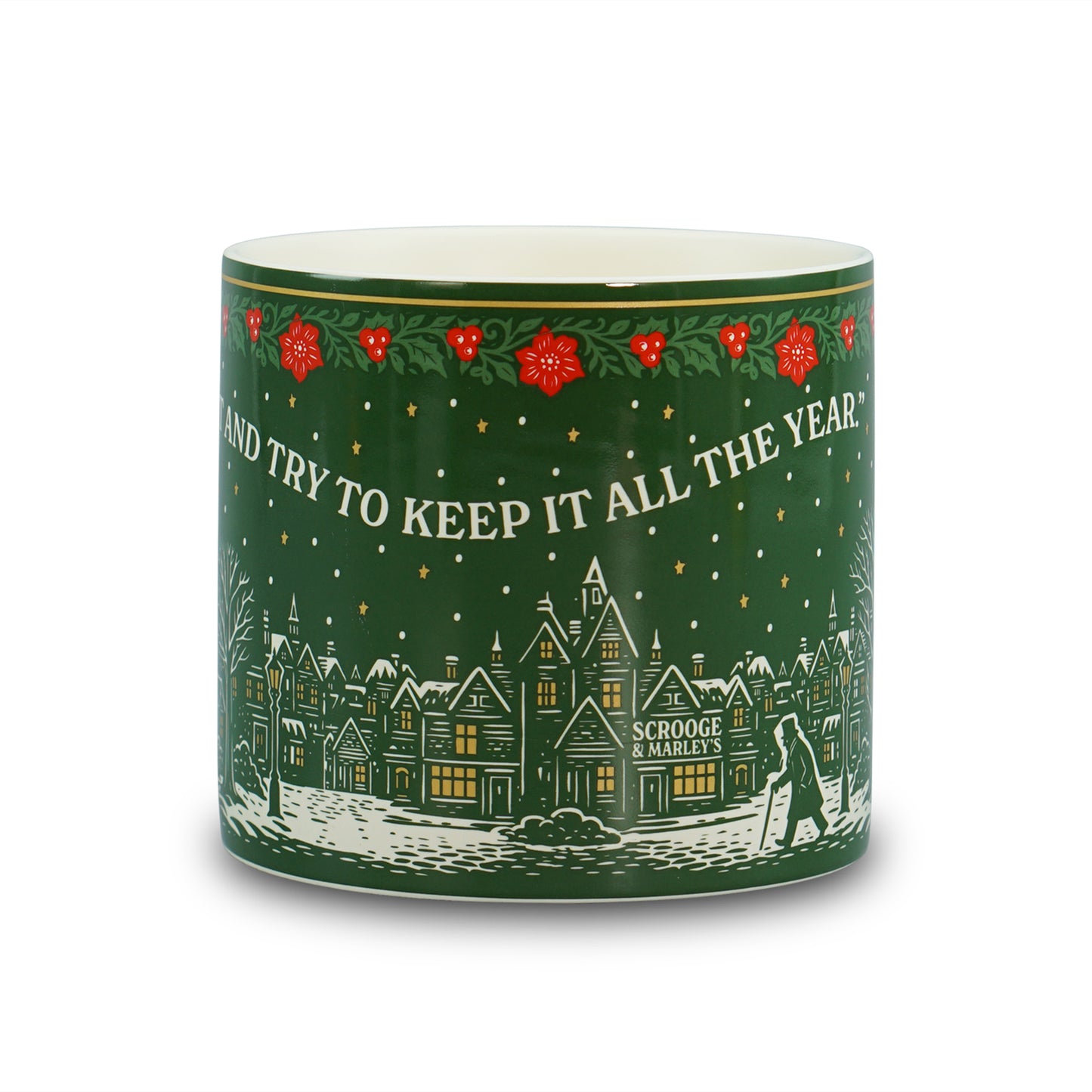 Ceramic Pot (10cm) - A Christmas Carol